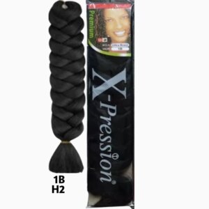Style: Ultra Braid Color: 1B Length: 82″ Weight: 165g Suitable for all braiding styles. Hot water use. Super light. Brushable .Tangle free.