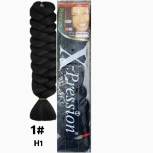 Style: Ultra Braid Color: #1 Length: 82″ Weight: 165g Suitable for all braiding styles. Hot water use. Super light. Brushable .Tangle free.