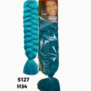 Style: Ultra Braid Color: 5127 Length: 82″ Weight: 165g Suitable for all braiding styles. Hot water use. Super light. Brushable .Tangle free.