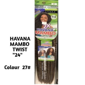 Length:24 Inch Color: 39 Style: Havana Mambo Twist. Non-Flammable Heat-resisting Up To 160 Degree Centigrade
