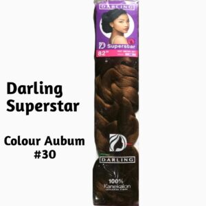 Darling Superstar Hair Braiding "82" Colour #30 Aubum