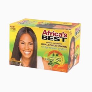 Africa’s Best Olive Oil No-lye Relaxer Kit Super