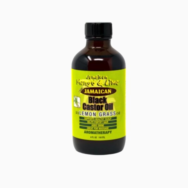 Black Castor Oil – Lemon Grass helps promote healthy scalp and fortify hair. It also revitalizes hair and skin and is great for massages.