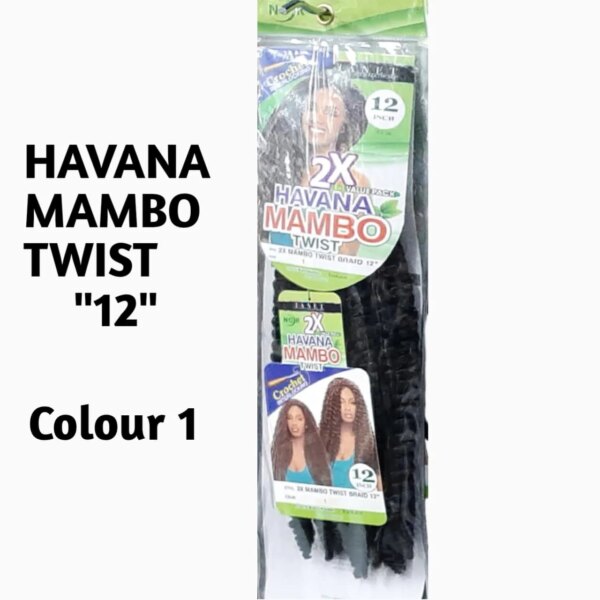 Length:12 Inch Color: 1 Style: Havana Mambo Twist. Non-Flammable Heat-resisting Up To 160 Degree Centigrade